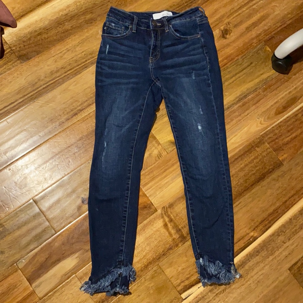 Boutique Fringe Jeans